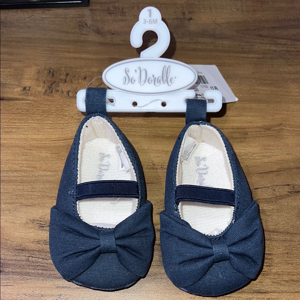 Navy Baby Shoes